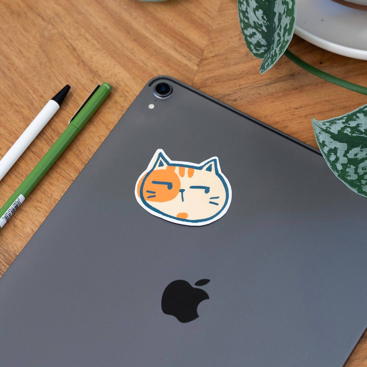 Kayan Pepper Co. - Side Eye Cat - Vinyl Sticker