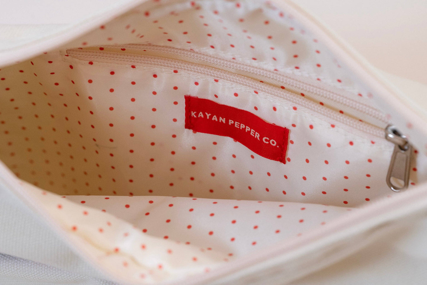 Kayan Pepper Co. - Kayan Postal Service Shoulder Bag - Cream White