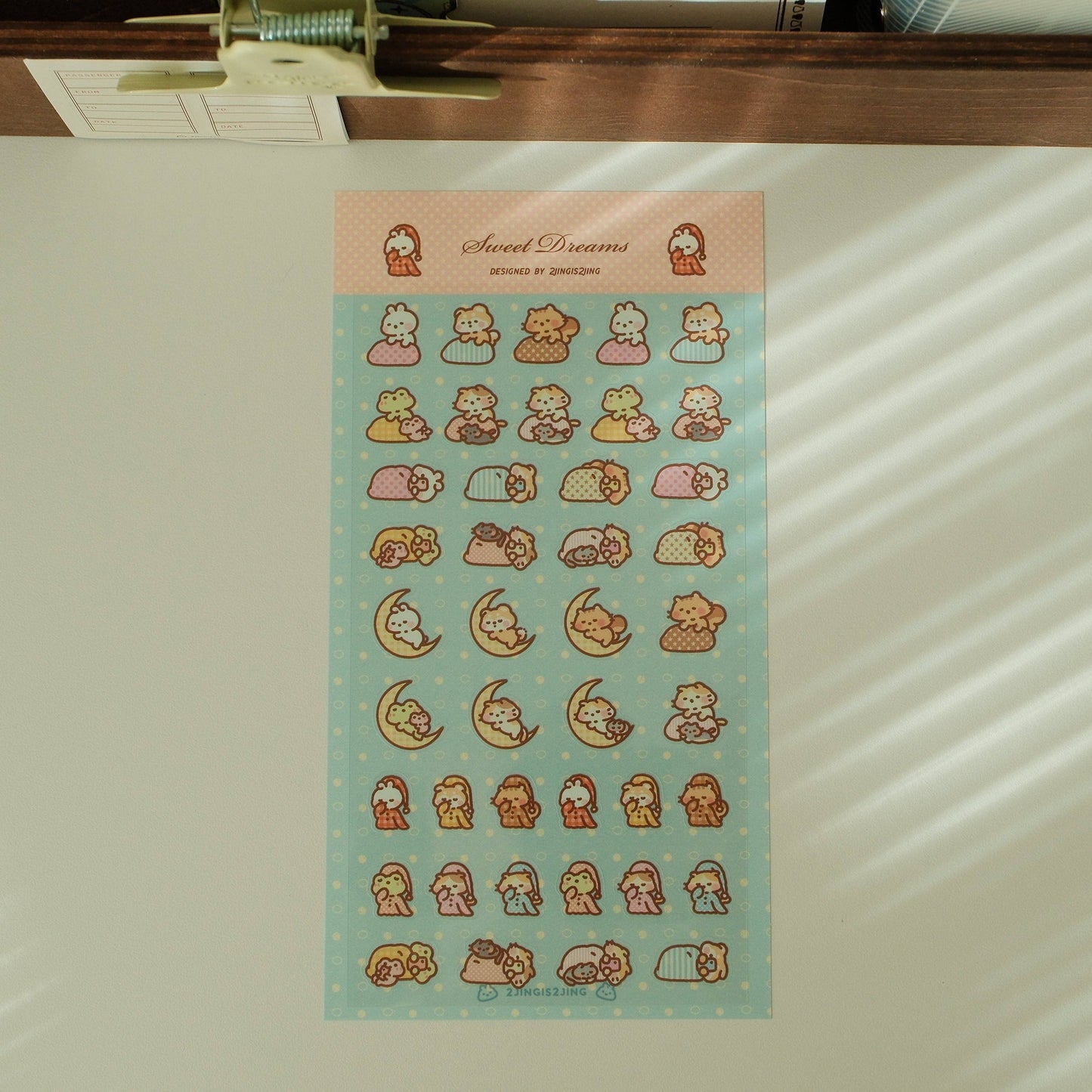 2jingis2jing - Sticker Sheet - Sweet Dreams