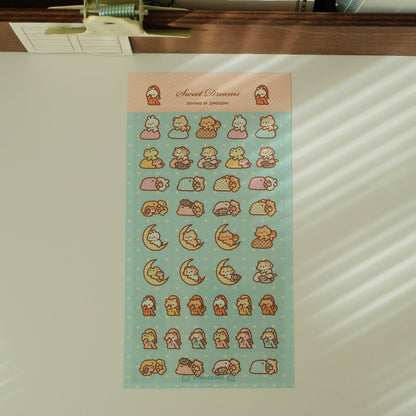 2jingis2jing - Sticker Sheet - Sweet Dreams