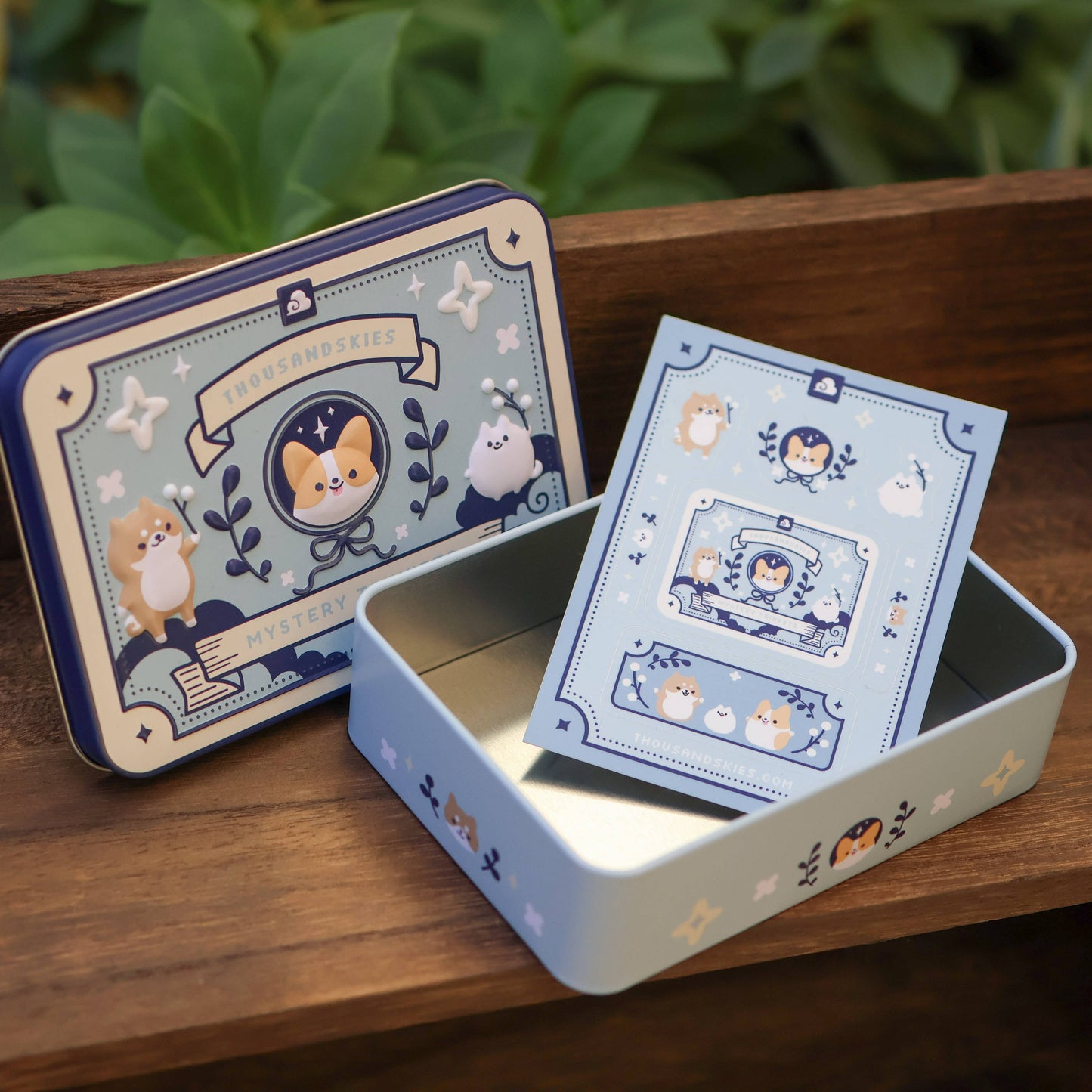 Thousand Skies - Mystery Trinkets Tin Can (Empty Tin Only)