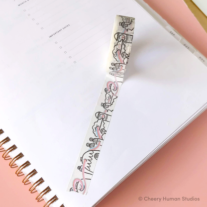 Cheery Human Studios - Rainbow Town Washi Tape