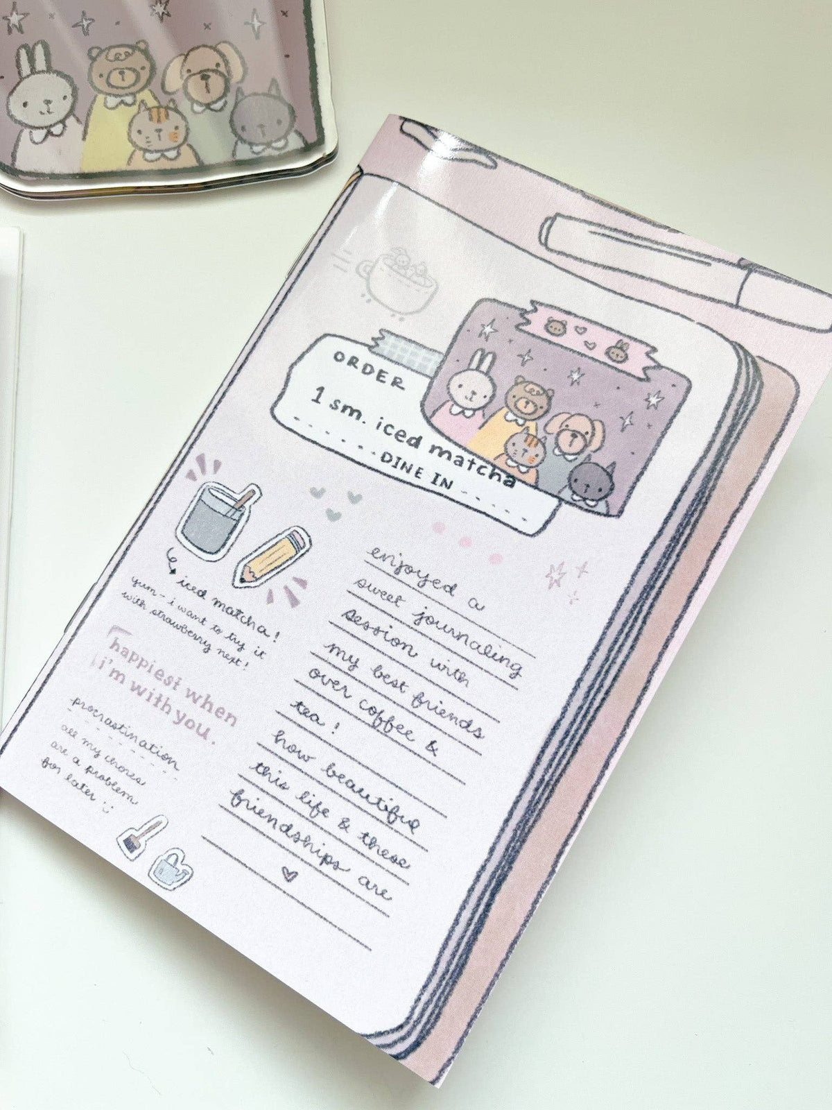 Kuboandlucy Stationery Co - A6 Sticker Release Book - Let's Journal