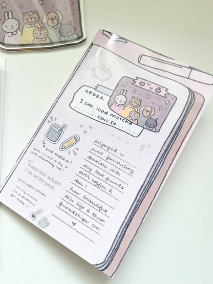 Kuboandlucy Stationery Co - A6 Sticker Release Book - Let's Journal