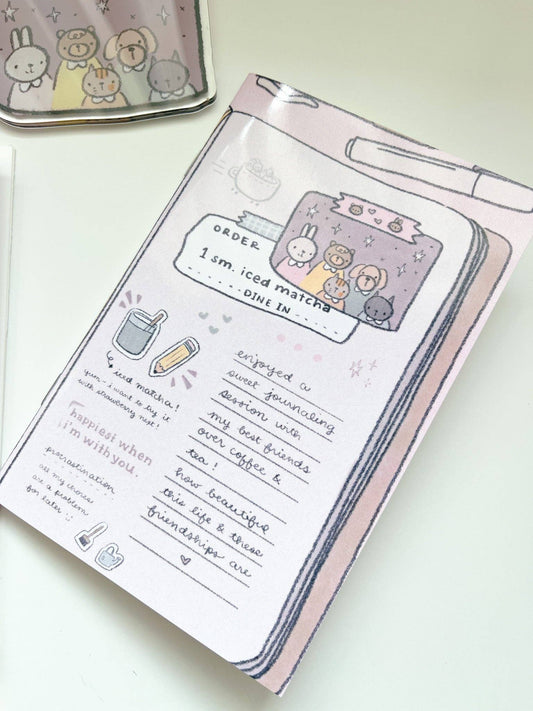 Kuboandlucy Stationery Co - A6 Sticker Release Book - Let's Journal