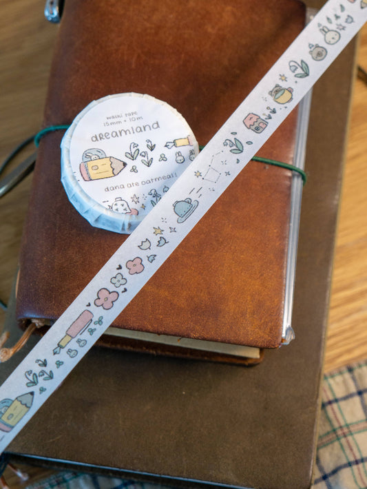 dana ate oatmeal! - Dreamland Washi Tape