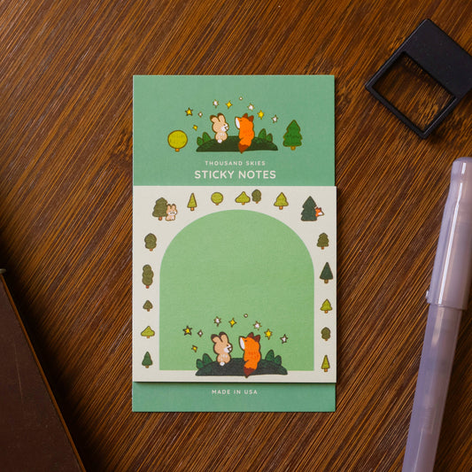 Thousand Skies - Sticky Notes - Serene Forest