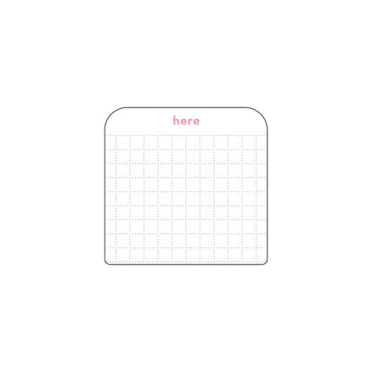 DAIGO - Isshoni. Things To Do Sticky Notes - Small - Red