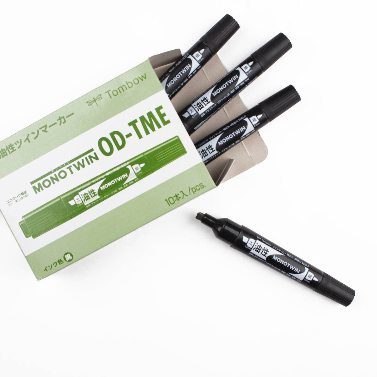 Tombow MONO Twin Bold Permanent Marker - Black