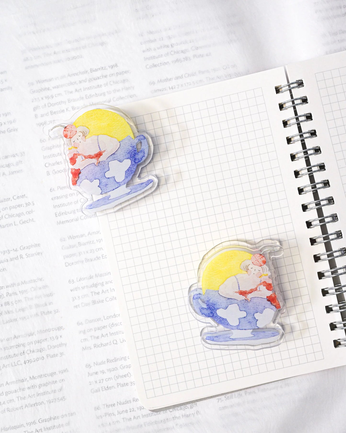 dodolulu - Journaling Clip - Afternoon Tea