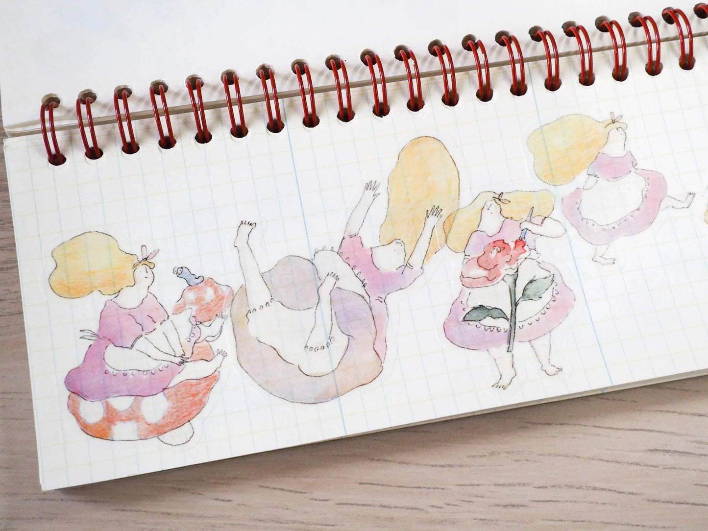 dodolulu - Sticker Sheet - Alice in Wonderland