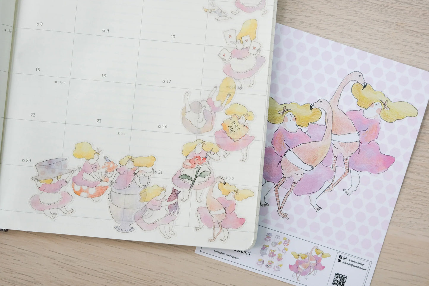 dodolulu - Sticker Sheet - Alice in Wonderland