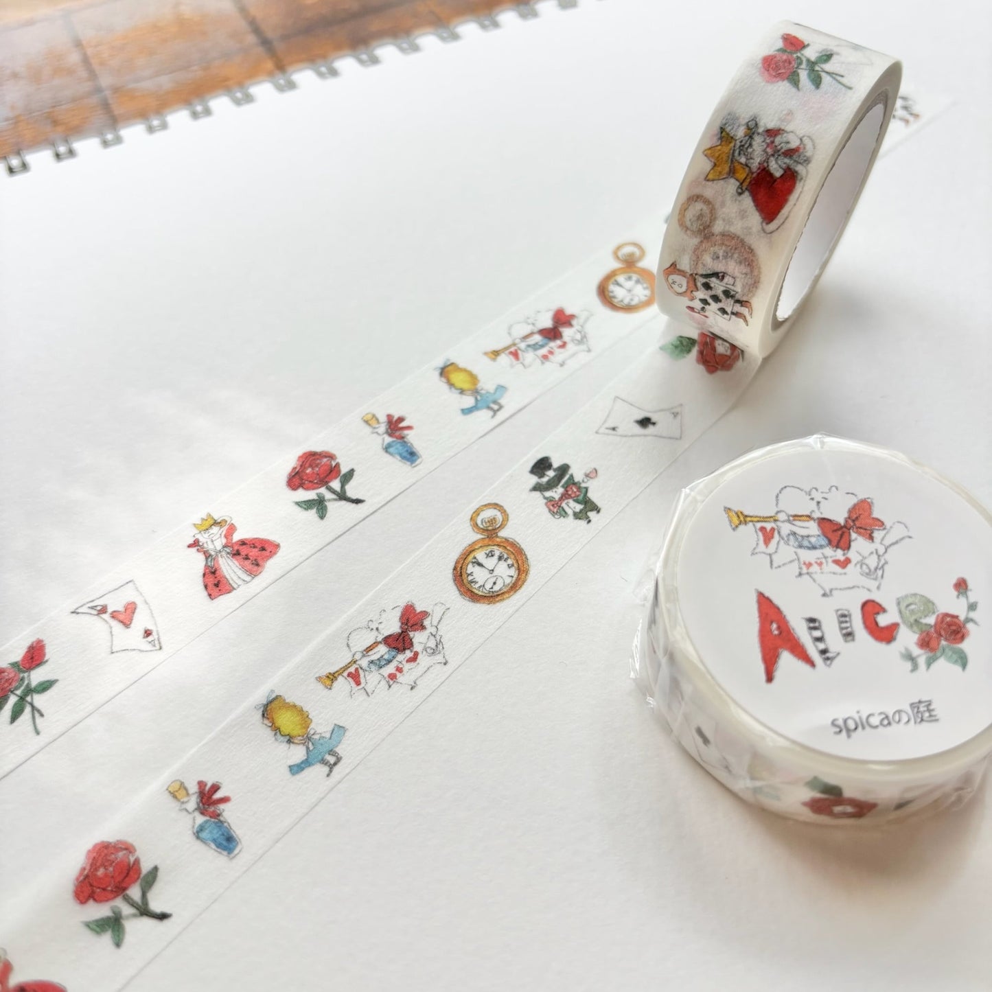 Spica Garden Washi Tape - muu-chan Series - Alice