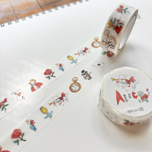 Spica Garden Washi Tape - muu-chan Series - Alice