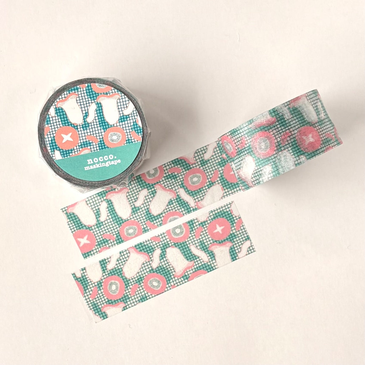 nocco. - Washi Tape - Amiyaki Pink