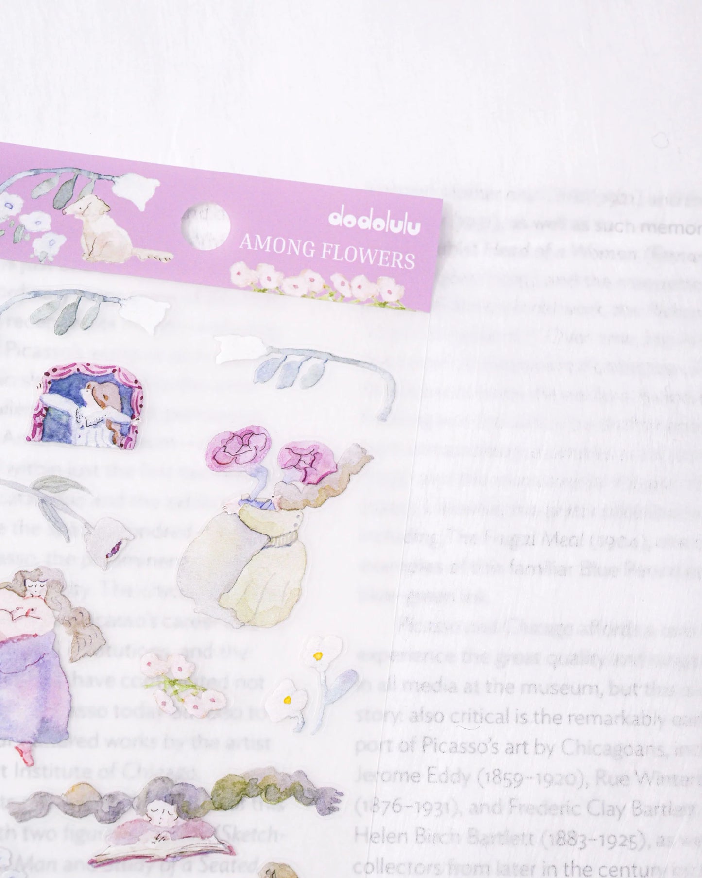 dodolulu - Matte Sticker Sheet - Among Flowers