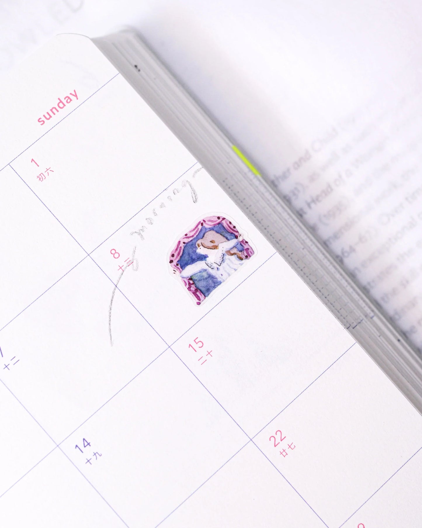 dodolulu - Matte Sticker Sheet - Among Flowers