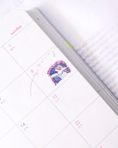 dodolulu - Matte Sticker Sheet - Among Flowers