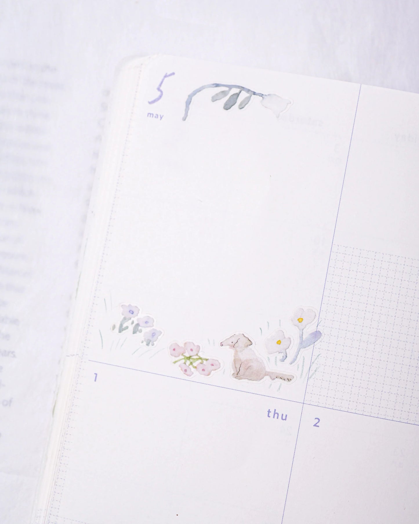 dodolulu - Matte Sticker Sheet - Among Flowers