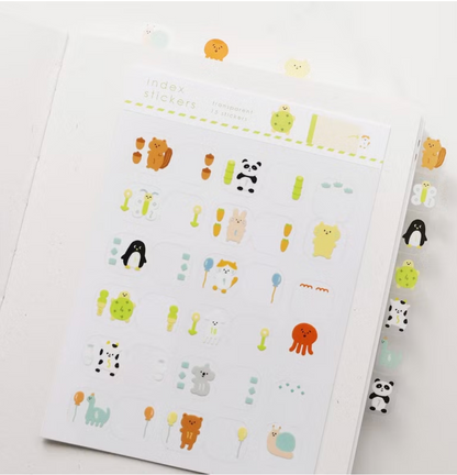 Yohand Studio Index Stickers - Animal