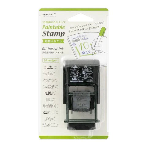 Midori Paintable Stamp - Animal
