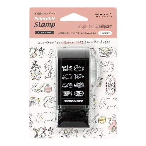 Midori Paintable Rotating Stamp Dial - Antique