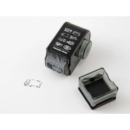 Midori Paintable Rotating Stamp Dial - Antique