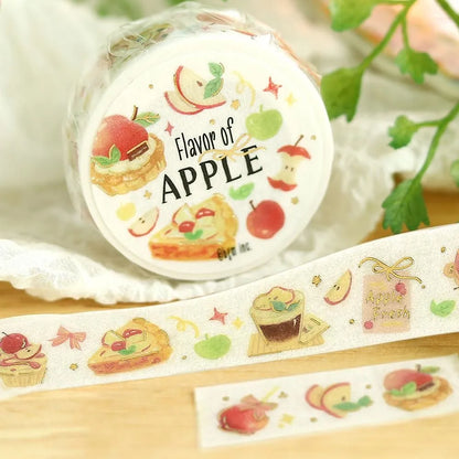 BGM Foil Washi Tape - Tokimeki Flavor Series - Apple