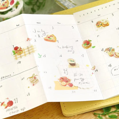 BGM Foil Washi Tape - Tokimeki Flavor Series - Apple