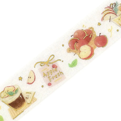 BGM Foil Washi Tape - Tokimeki Flavor Series - Apple
