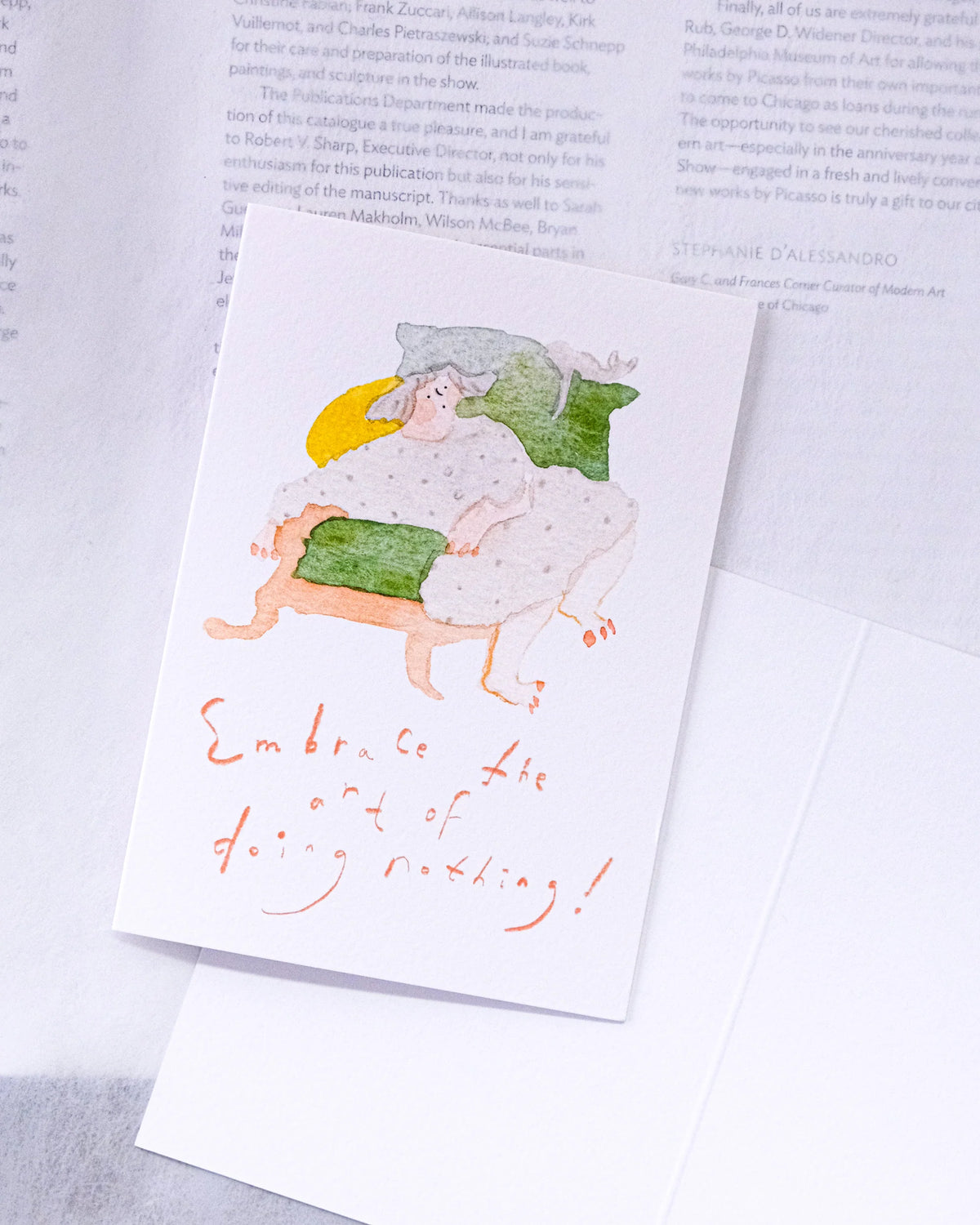 dodolulu - Greeting Card - Art of Doing Nothing