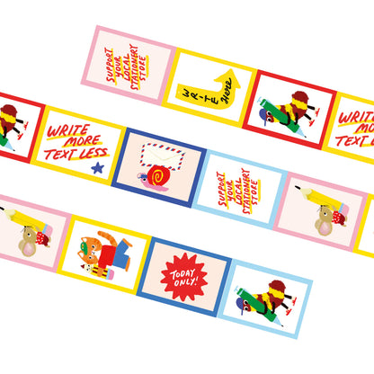 Stationery Store Day - Stamp Washi Tape - Karen Shoppers