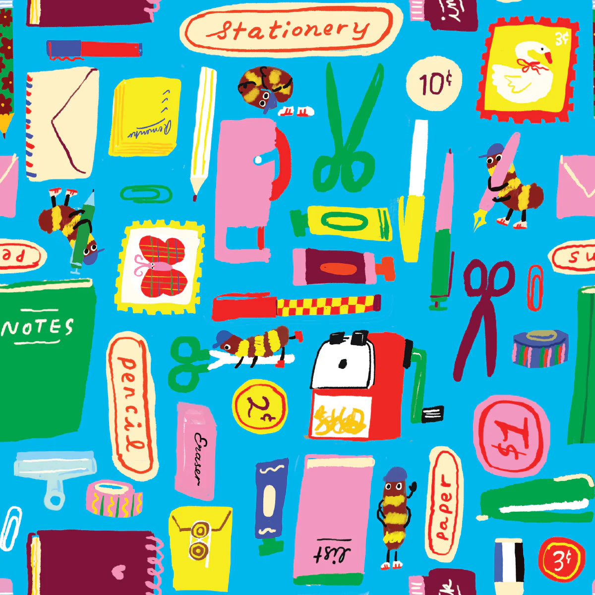 Stationery Store Day - Mini Passport Sticker Book - Supply Chain