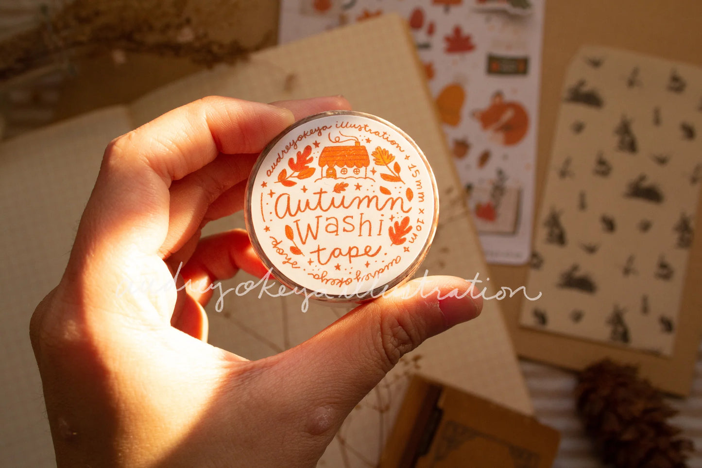 Okeya Stationery Co. - Washi Tape - Autumn