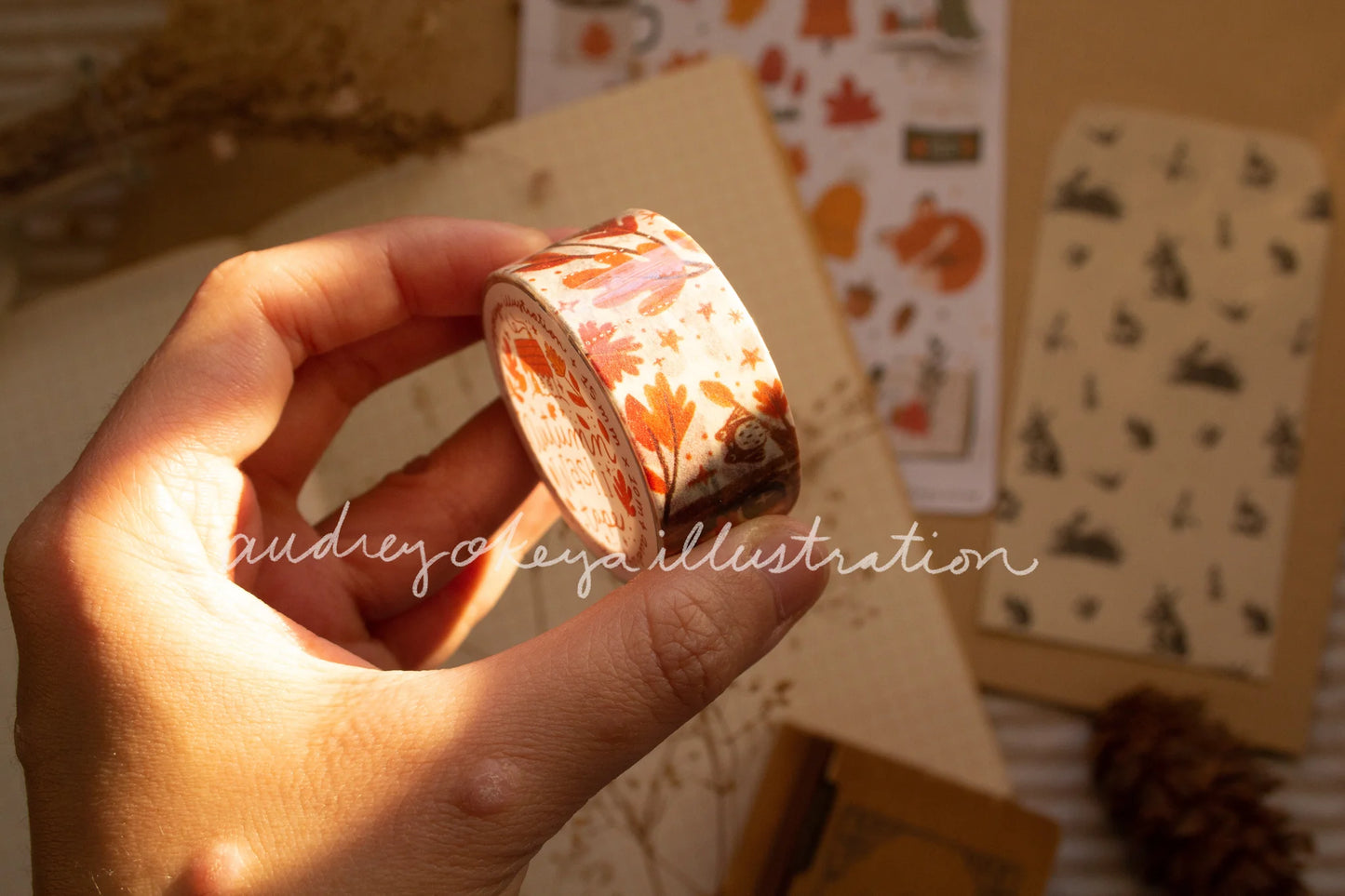 Okeya Stationery Co. - Washi Tape - Autumn