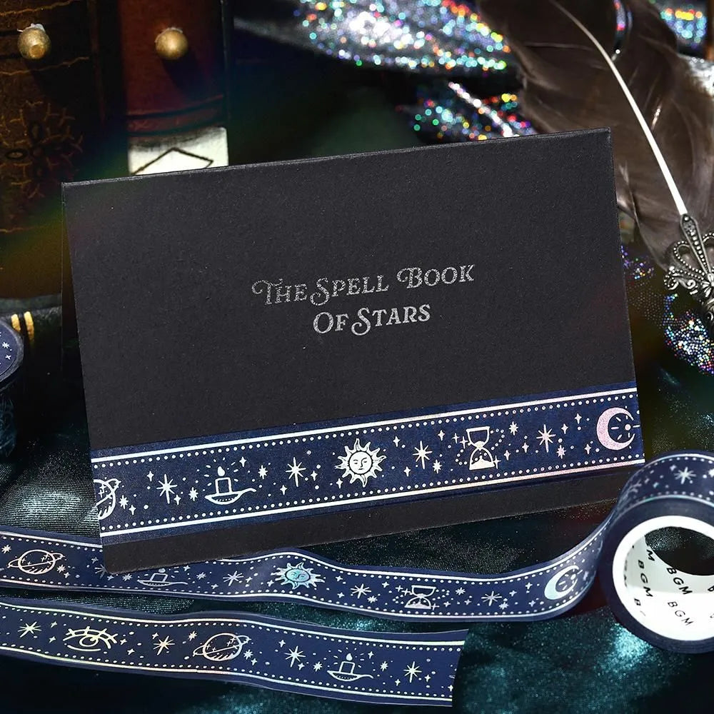 BGM Foil Washi Tape - Grimoire of Stars Series - Azure