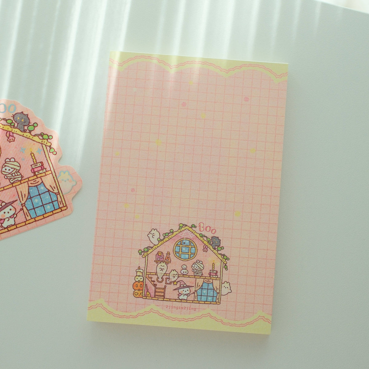 2jingis2jing - Memo Pad - Cottage Series - Bunnie Boo