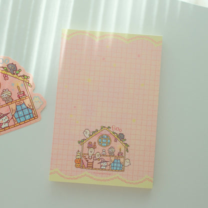 2jingis2jing - Memo Pad - Cottage Series - Bunnie Boo