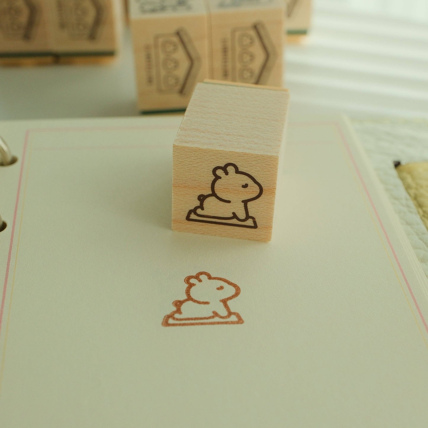 2jingis2jing - Living Softly Rubber Stamp - Vol.1