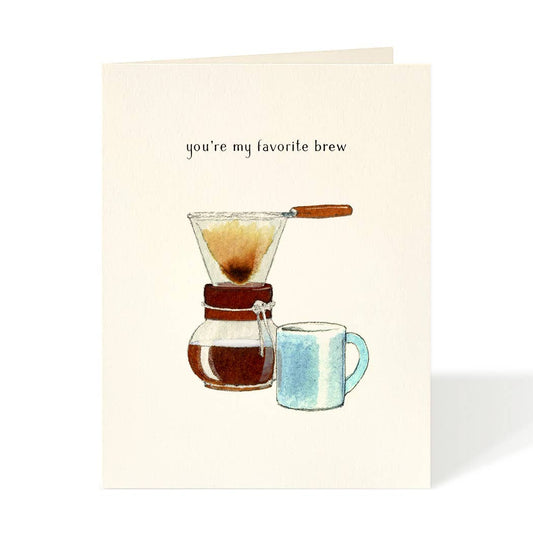 Felix Doolittle - Greeting Card - Slow Pour