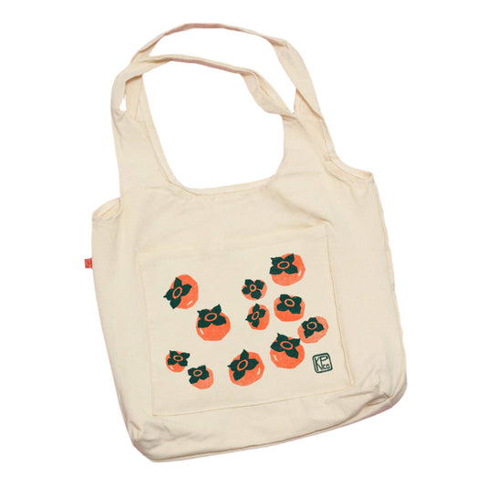 Kayan Pepper Co. - Persimmon Screen Printed Tote Bag