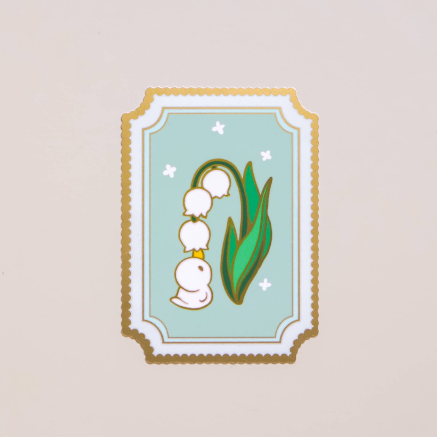 Thousand Skies - Holographic Vinyl Sticker - Lily of the Valley Duckie