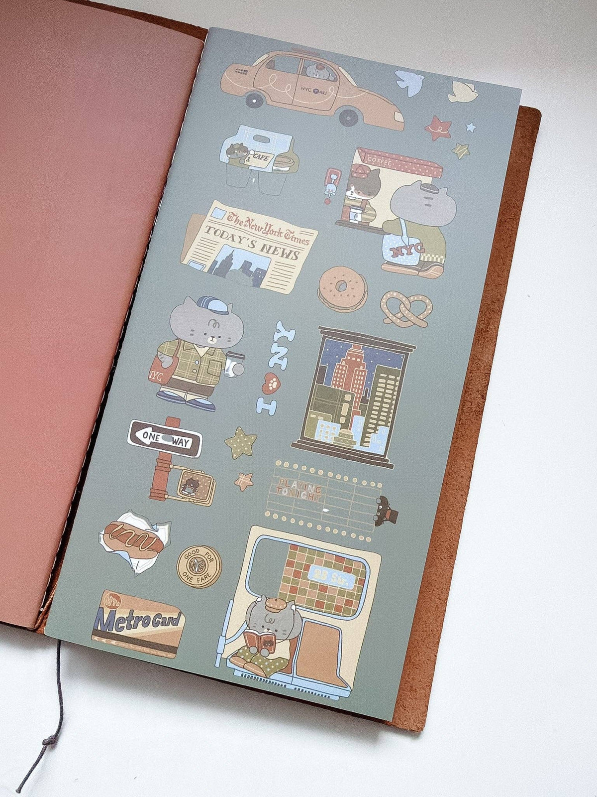 Kuboandlucy x Idiot Sandwich - Standard TN Notebook - New York City