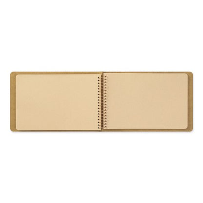 TRC Spiral Ring Notebook - B6, Blank DW Kraft Paper