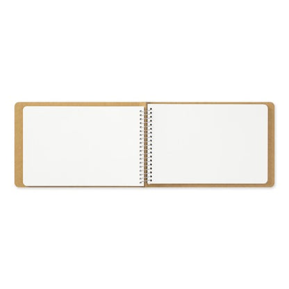 TRC Spiral Ring Notebook - B6, Blank MD Paper White