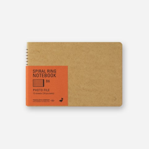TRC Spiral Ring Notebook - B6, Photo File
