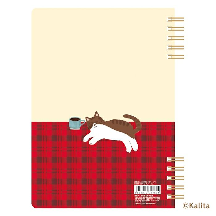 Furukawashiko x Kalita - Life is Coffee Series - B6 Ring Notebook A