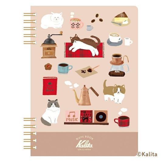 Furukawashiko x Kalita - Life is Coffee Series - B6 Ring Notebook B