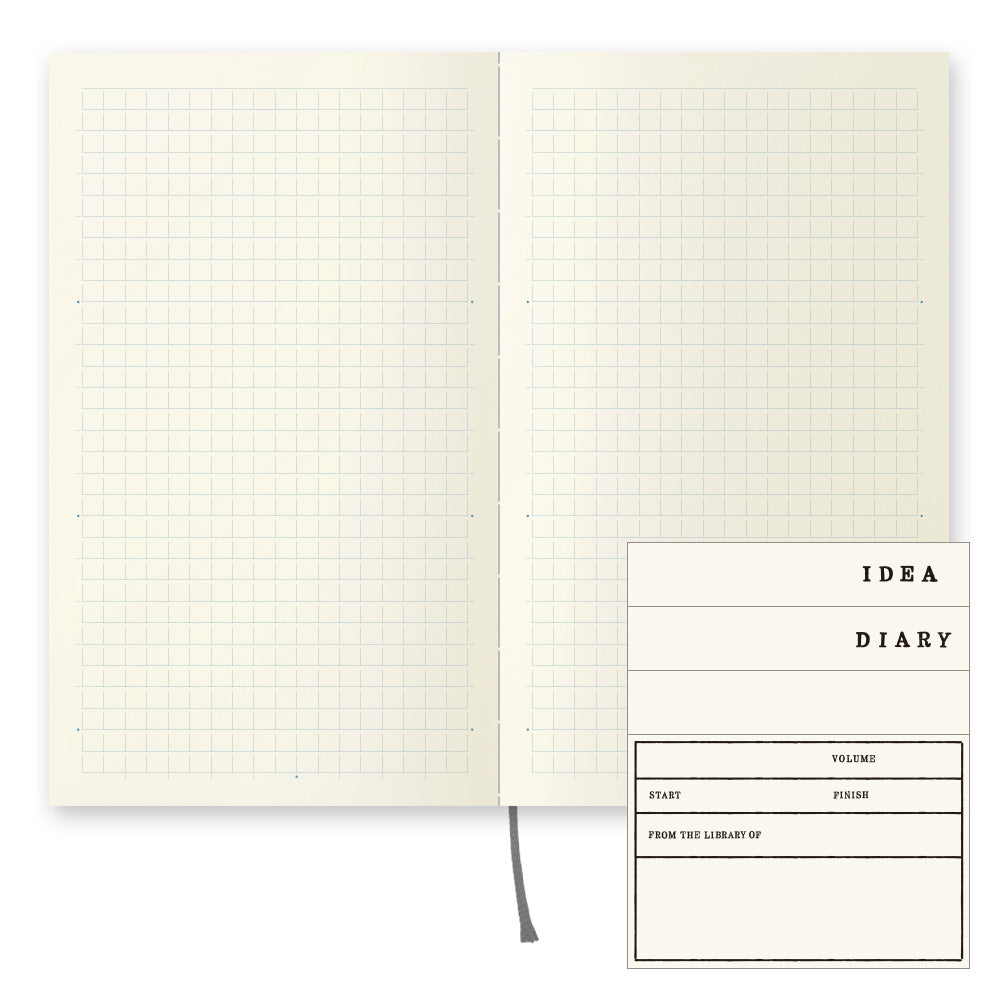 MD Notebook - B6 Slim, Grid