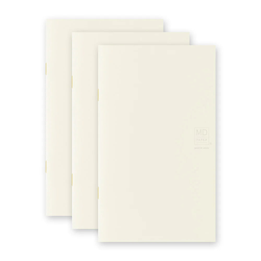 MD Notebook Light - B6 Slim, Lined (Set of 3)